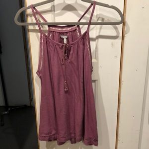 O’Neill dark lavender tank top